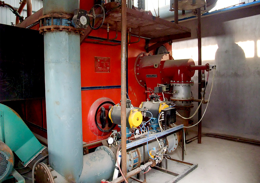 10.5MW发生炉煤气燃烧器在江苏用户使用